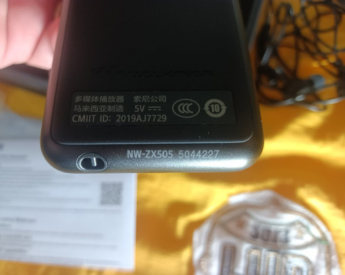 Sony Walkman Nw Zx505 Alta Resol Hihes Android Dac Novinho Preto (Usado)