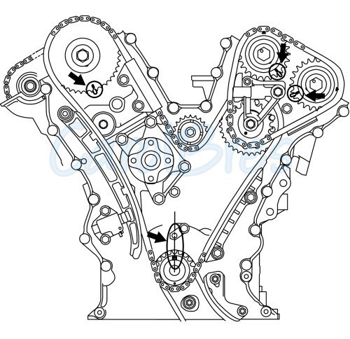 Kit Cadena Tiempo Chevrolet Suzuki Grand Vitara V6 Xl5 Xl7