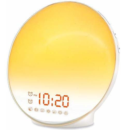 Wake Up Light Sunrise Reloj Despertador Para Niños, Persona