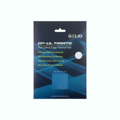 Imagen 2 de 6 de Pad Térmico Gelid Gp-ultimate Tp-gp04-s-c 15w 120x120x1,5mm