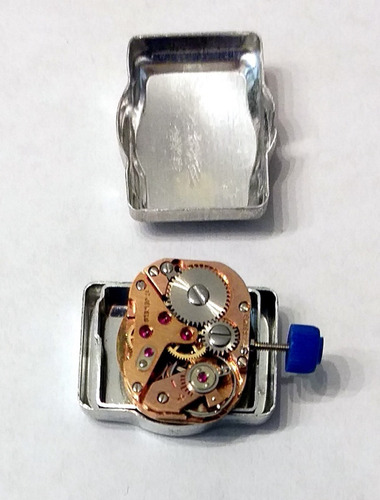 Tressa Máquina De Reloj Cal As 976 - 17 Rubís Impecable (Usado)