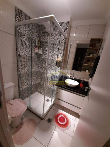 Imagem 14 de 30 de Apartamento Com 2 Dormitórios À Venda, 48 M² - Residencial Anauá - Hortolândia/sp - Ap1108