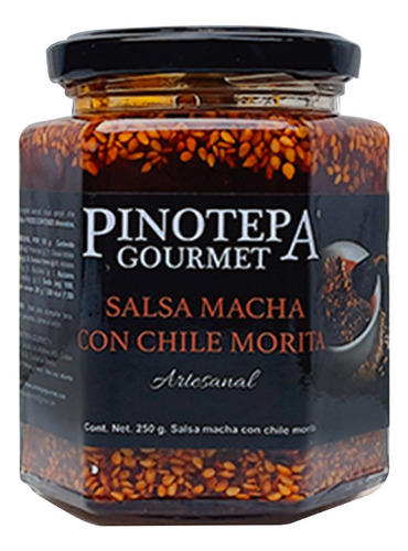 Salsa Macha Con Chile Morita | Pinotepa Gourmet |frasco 250g