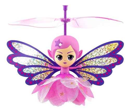 Hada Flotante En La Palma Fairy Wings Silverlit Flybotic