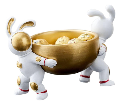 Escultura Snack Bandeja Cosmética Pastel 19cmx13cmx15cm