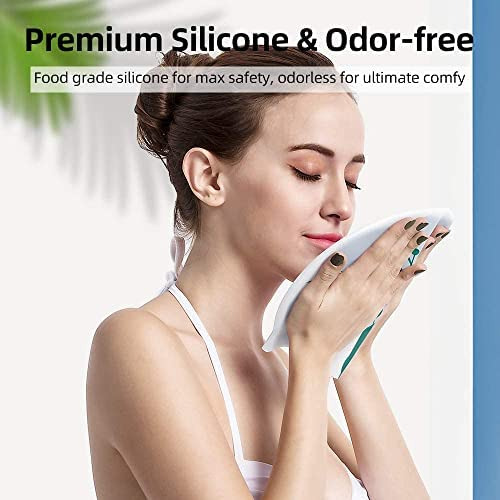 Boné De Natação De Silicone Copozz Para Mulheres, Protege O