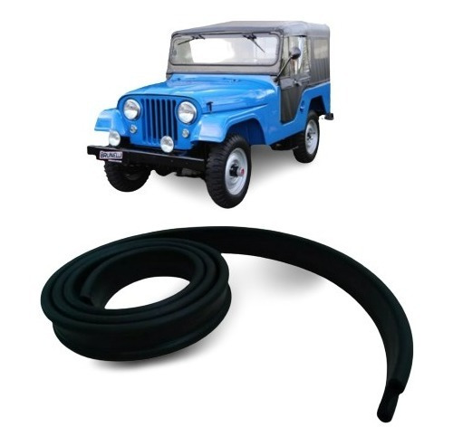 Borracha Vedação Capo Jeep Willys Cj3 Cj5 Todos Em Metro