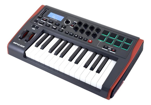 Teclado Controlador Novation Impulse Usb 8 Pads 25 Teclas