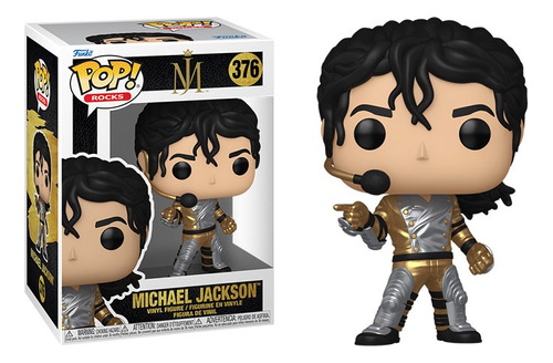 Funko Pop Michael Jackson Armor Armadura Figura Original 376