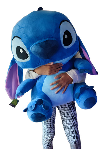 Tierno Peluche Suave De Stitch Grande De 70 Cm Azul
