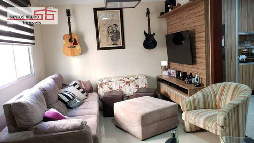 Imagem 2 de 30 de Maravilhoso Sobrado 84m² Em Condomínio Fechado Com 2 Suítes Rico Em Planejados Com 1 Vaga. R$ 450.000 - Imirim / Sp - (11)97200-3334 - Cláudio. - So1606