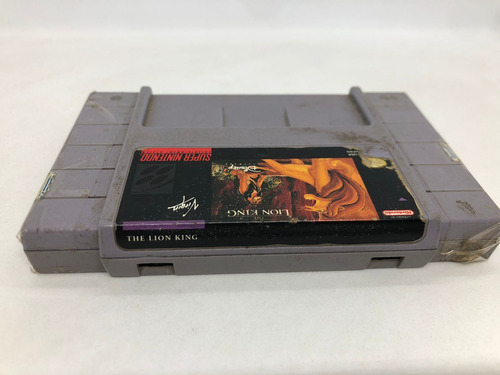 Jogo Lion King Game Original Super Nintendo Snes (Usado)
