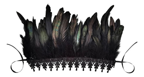 2 Gargantilla De Plumas Góticas, Capa Para El Hombro, Chal