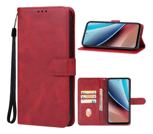 Funda De Teléfono De Cuero Elegante Y Sencilla Para Motorola