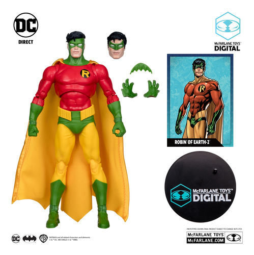 Robin Of Earth-2 (crisis On Infinite Earths) Mcfarlane Toys (Usado)