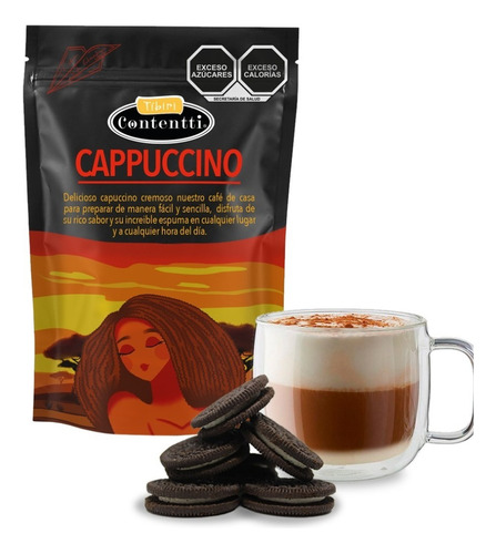 Cappuccino Cookies&cream 125 G Tibiri  Fácil Preparación
