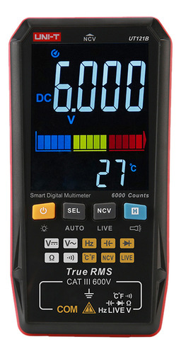 Multímetro Inteligente Uni-t Ut121b Digital Pequeño Portátil