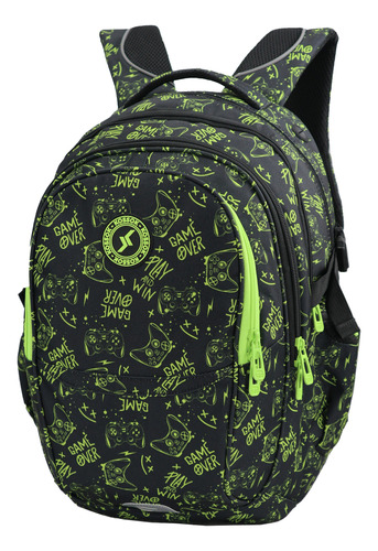 Mochila Magic Kossok - Escolar - Porta Laptop