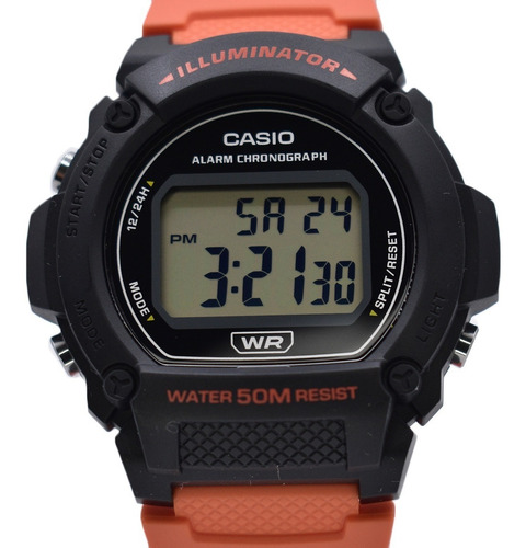 Reloj Casio W-219h-4avcf Para Hombre