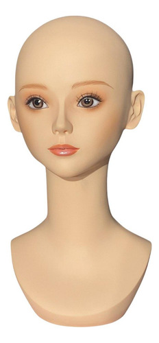 Cabeza De Maniquí Femenino, Perchero Multiusos Para Y