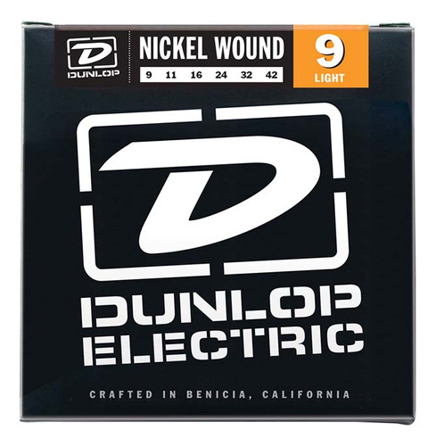 Encordoamento Para Guitarra Dunlop (.009-.042) Light Nickel
