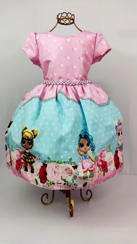 Vestido lol queen bee 2025 mercado livre