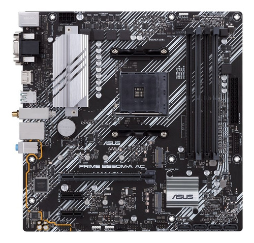 Placa Madre Asus Prime B550m A Ac 90mb15k0-m0eay0