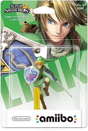 Super Smash Bros Amiibo Link  Primera Edición U S A Zelda