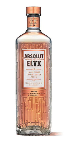 Vodka Absolut Elyx 1 Litro Envío Gratis 