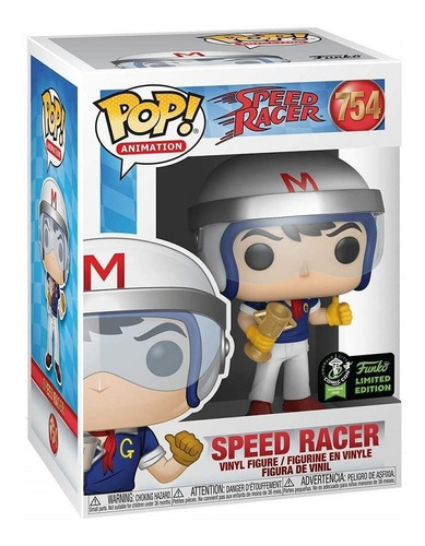 Funko Meteoro Con Trofeo Speed Racer #754 Eccc 2020 Vaulted 