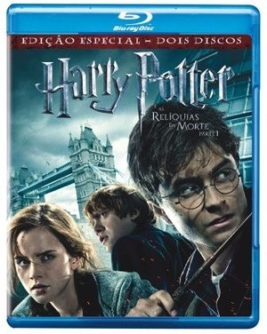 Blu-ray - Harry Potter E As Reliquias Da Morte Pt1 - Lacrado