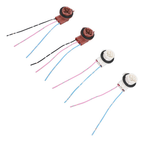 Adaptador De Enchufe Para Bombillas Traseras, 4 Paquetes, Pr