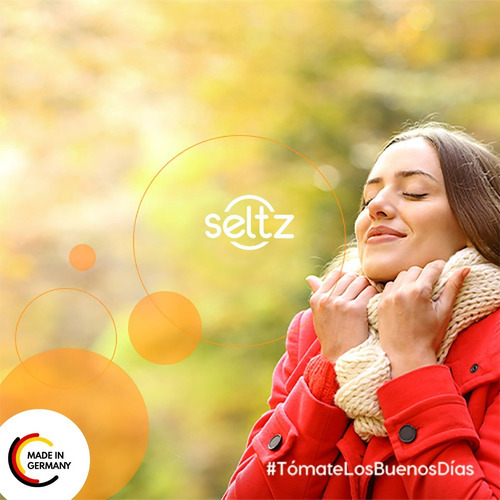 Zinc + Vitamina C Seltz Tabletas Efervescentes Sabor Durazno Y Maracuya