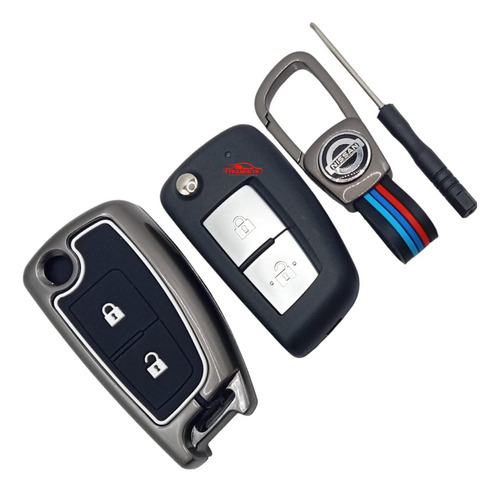 Capa De Chaveiro De Zinco 2b Para Nissan Np 300 Frontier