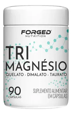 Magnésio Forged Nutrition Forged Clean em cápsula Sem sabor de 90 un