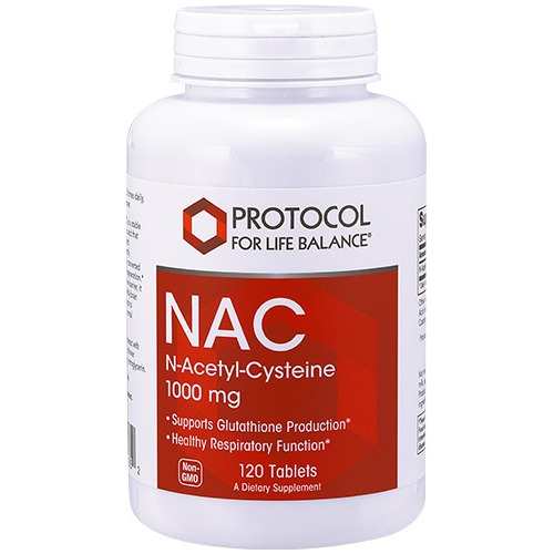 Protocol | N-acetyl-cysteine | 1000mg | 120 Tablets