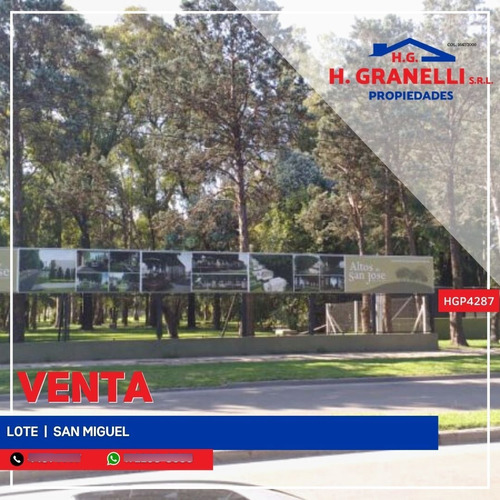 Terreno En Venta En Altos De San José