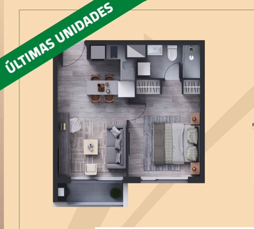 Arriendo Departamento De 1 Dormitorio