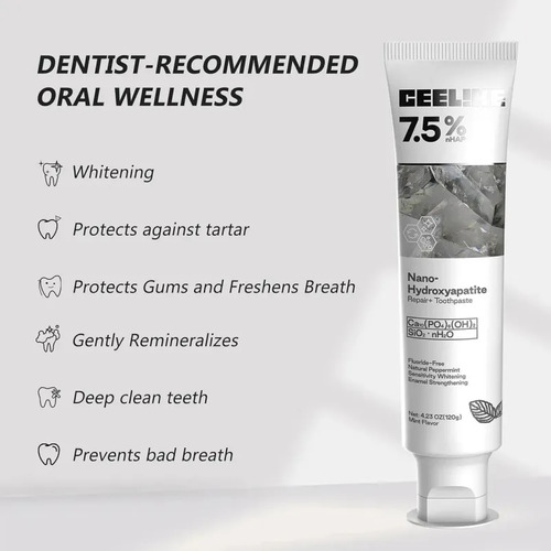 Pasta Dental Sin FlĂșor Ceelike Advanced Enamel Care