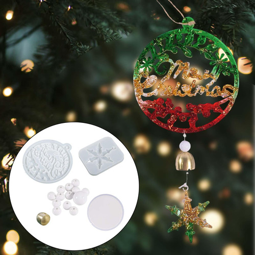 Resina De Silicona Diy Regalo Epoxi Colgante Campana Estiloa