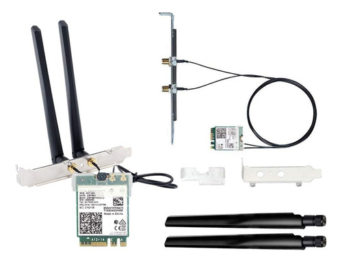 Ax210 Wifi 6e Card M.2 Ngff Mini Desktop Kit Adapter Newe...