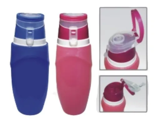 Botella Plastica Deportiva Termica Curve 600ml X Unidad