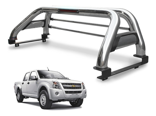 Barra Antivuelco Chevrolet Dmax 2006-2014 Acero Inoxidable