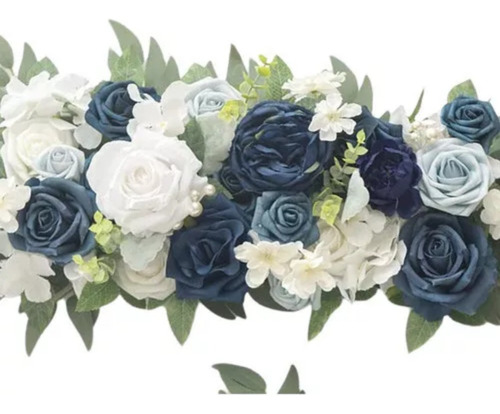 . 2 Guirnaldas De Centro De Mesa Con Flores Artificiales