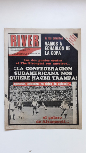 Revista River N 1958 - 10 Agosto 1982