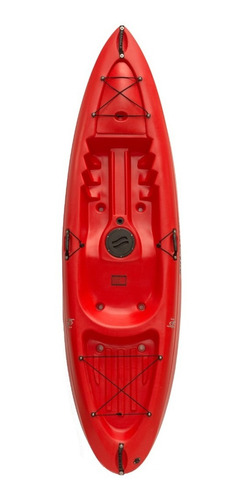 Kayak Sit On Top Kai Combo 1 Respaldo Rigido Y Posa Cañas Color Rojo