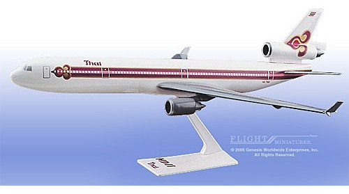 Uelo Miniatura Thai Airways Mcdonnell Dougla Md-11 1: 200