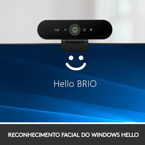 Logitech Brio Webcam - 90 Fps - Usb 3.0-4096 X 2160 Video...