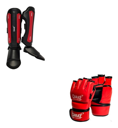 Kit De Entrenamiento Superfast Canillera Edc Fuerza  Guantes