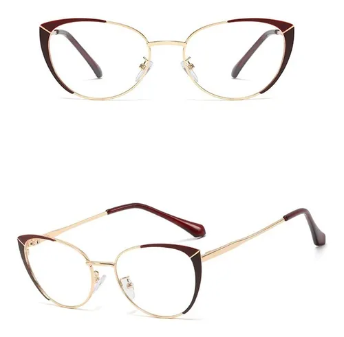 Armazones Para Lentes pticos Cat Eye Nude blanco Cuotas sin inter s